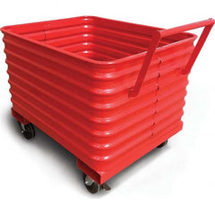 Steel King - Hoppers & Basket Trucks Type: Waste Truck Load Capacity (Lb.): 4,000 - Makers Industrial Supply