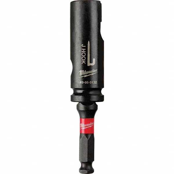 Milwaukee Tool - 7/16" Hex Lineman's Utility Socket for Standard Hex/Socket Screws - Makers Industrial Supply