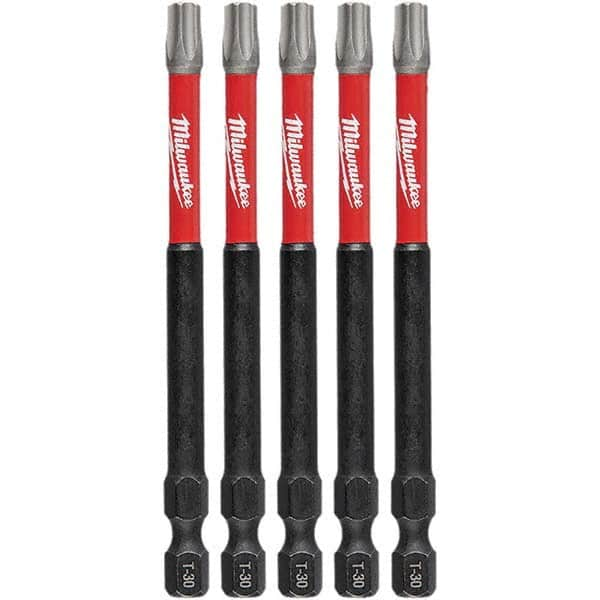 Milwaukee Tool - 1/4" Hex T30 Torx Power Bit - Makers Industrial Supply