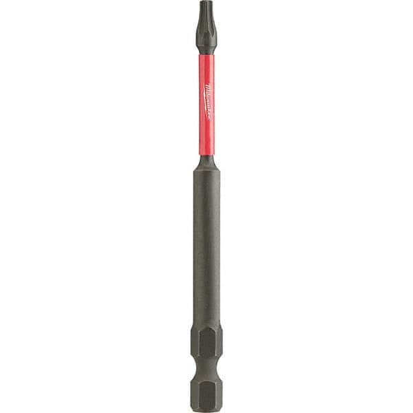 Milwaukee Tool - 1/4" Hex T15 Torx Impact Ready Bit - Makers Industrial Supply