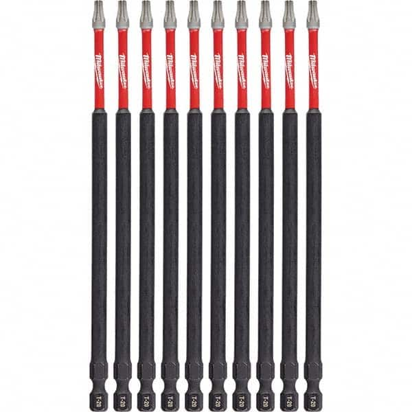 Milwaukee Tool - 1/4" Hex T20 Torx Impact Ready Bit - Makers Industrial Supply