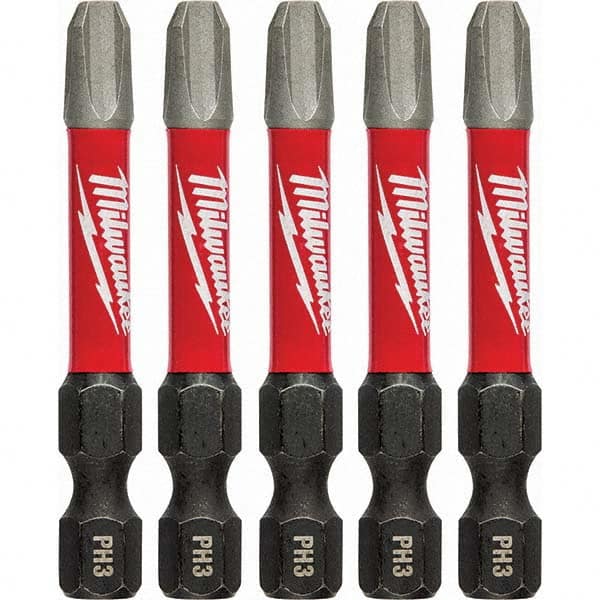 Milwaukee Tool - 1/4" Hex #3 Phillips Impact Ready Bit - Makers Industrial Supply