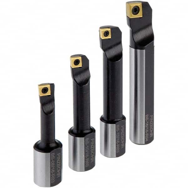 Techniks - 0.63" Min Diam 12mm Shank Diam Right Hand Indexable Boring Bar - Makers Industrial Supply