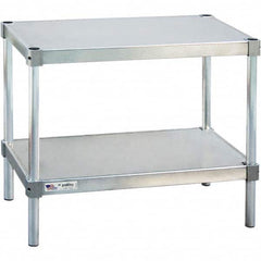 New Age Industrial - Stationary Work Benches, Tables Type: Equipment Stand Top Material: Aluminum - Makers Industrial Supply