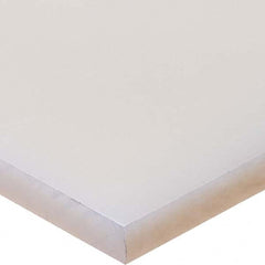 USA Sealing - 4' x 12" x 1/4" Semi-Clear White Polypropylene Sheet - Makers Industrial Supply