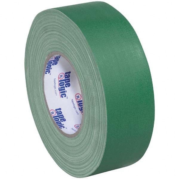 Tape Logic - Pack of (3), 60 Yd Rolls 2" x 11 mil Green Rubber Gaffers Tape - Makers Industrial Supply