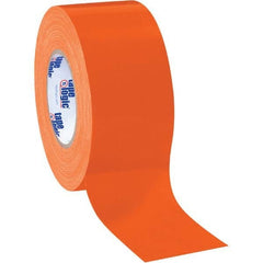 Tape Logic - Pack of (3) 60 Yd Rolls 3" x 10 mil Orange Rubber Duct Tape - Makers Industrial Supply