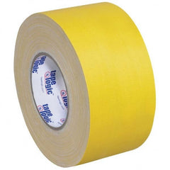 Tape Logic - Pack of (3) 60 Yd Rolls 3" x 11 mil Yellow Rubber Gaffers Tape - Makers Industrial Supply