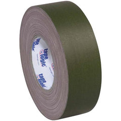 Tape Logic - Pack of (3) 60 Yd Rolls 3" x 11 mil Olive Green Rubber Gaffers Tape - Makers Industrial Supply