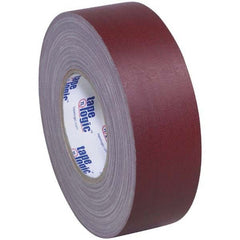 Gaffers Tape: 60 yd Long, Burgundy Rubber Adhesive