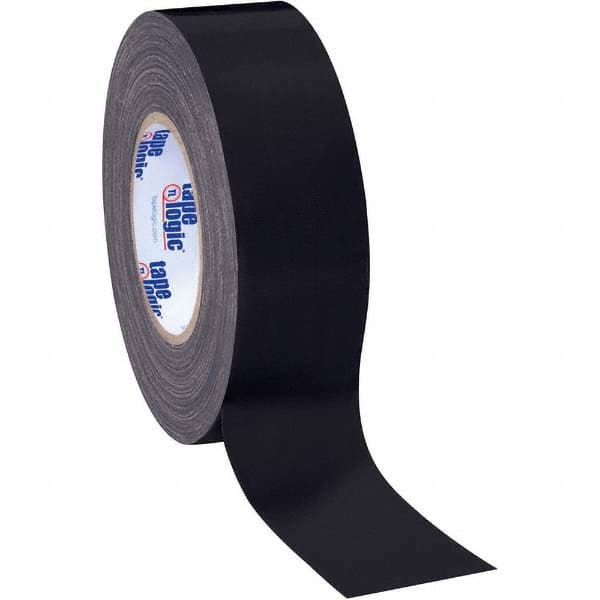 Tape Logic - Pack of (3) 60 Yd Rolls 2" x 10 mil Black Rubber Duct Tape - Makers Industrial Supply