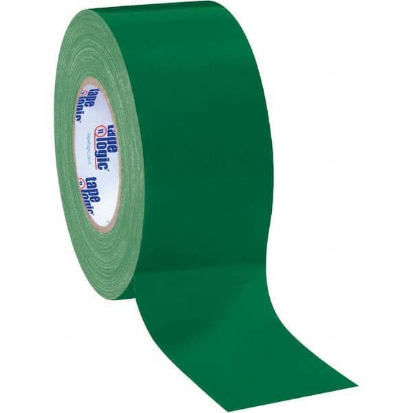 Tape Logic - Pack of (3) 60 Yd Rolls 3" x 10 mil Green Rubber Duct Tape - Makers Industrial Supply