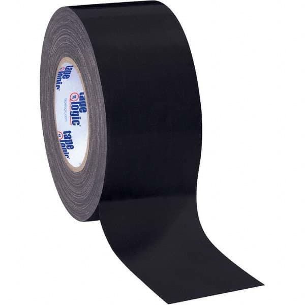 Tape Logic - Pack of (3) 60 Yd Rolls 3" x 10 mil Black Rubber Duct Tape - Makers Industrial Supply