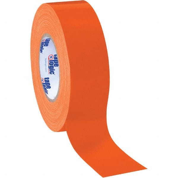 Tape Logic - Pack of (3), 2" x 60 Yd Rolls of 10 mil Orange Rubber Duct Tape - Makers Industrial Supply