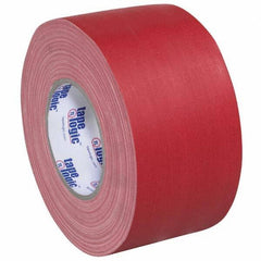 Tape Logic - Pack of (3) 60 Yd Rolls 3" x 11 mil Red Rubber Gaffers Tape - Makers Industrial Supply