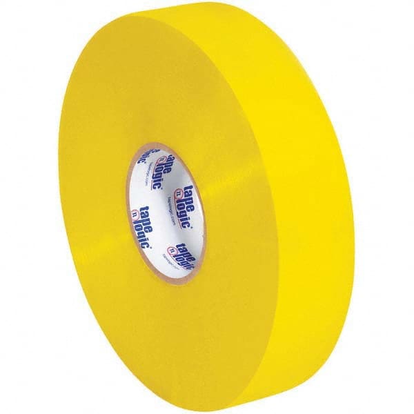 Tape Logic - Pack of (6) 1 Yd Rolls 2" x 1,000 Yd Yellow Hot Melt Adhesive Packaging Tape - Makers Industrial Supply