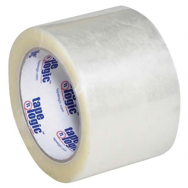 Packing Tape: 3″ Wide, Clear, Hot Melt Adhesive Polypropylene, 2.2 mil Thick