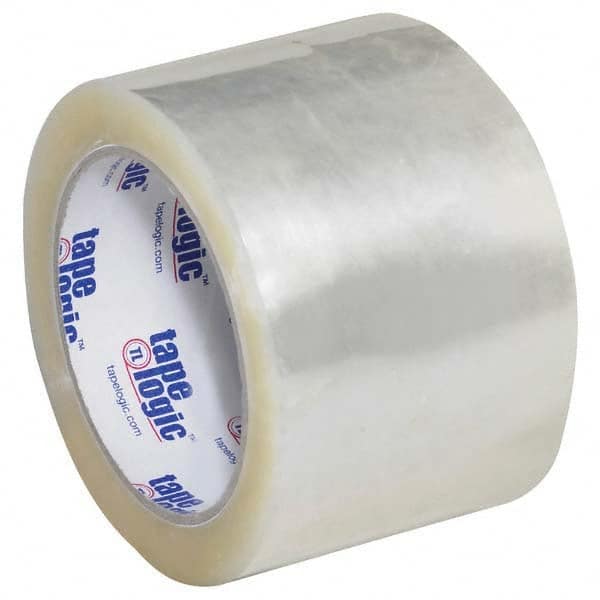 Tape Logic - Pack of (6) 55 Yd Rolls 3" Clear Hot Melt Adhesive Packaging Tape - Makers Industrial Supply