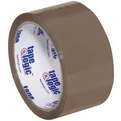 Tape Logic - Pack of (6) 55 Yd Rolls 2" Tan Hot Melt Adhesive Packaging Tape - Makers Industrial Supply