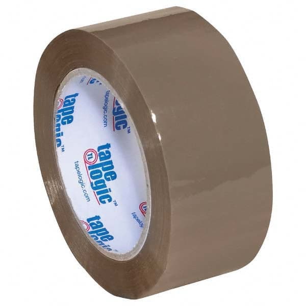 Tape Logic - Pack of (6) 110 Yd Rolls 2" Tan Acrylic Adhesive Packaging Tape - Makers Industrial Supply