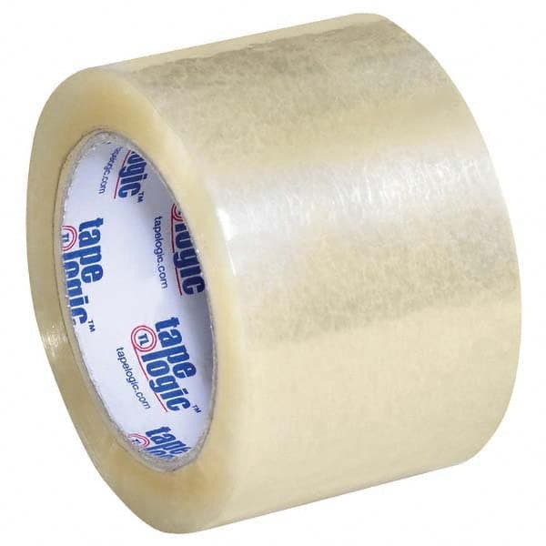 Tape Logic - Pack of (6) 110 Yd Rolls 3" Clear Acrylic Adhesive Packaging Tape - Makers Industrial Supply