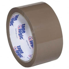 Tape Logic - Pack of (6) 55 Yd Rolls 2" Tan Hot Melt Adhesive Packaging Tape - Makers Industrial Supply