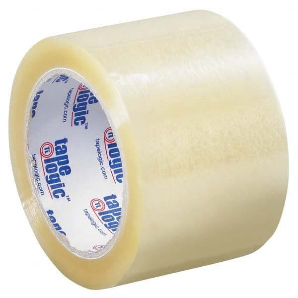 Tape Logic - Pack of (6) 110 Yd Rolls 3" Clear Acrylic Adhesive Packaging Tape - Makers Industrial Supply