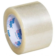 Tape Logic - Pack of (6) 55 Yd Rolls 3" Clear Hot Melt Adhesive Packaging Tape - Makers Industrial Supply