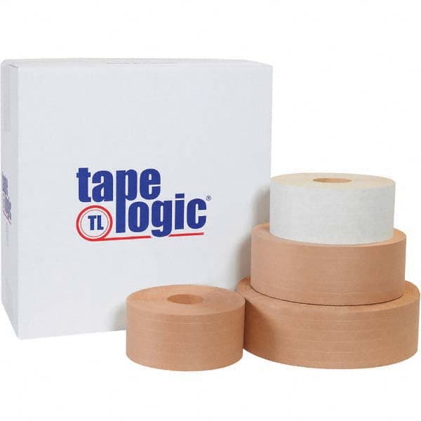 Tape Logic - Pack of (10) 450' Rolls 72mm Kraft (Color) Water Activated Adhesive Packaging Tape - Makers Industrial Supply