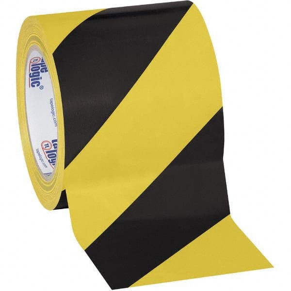 Tape Logic - Pack of (3) 36 Yd Rolls 4" x 108' Vinyl Floor & Egress Tape - Makers Industrial Supply