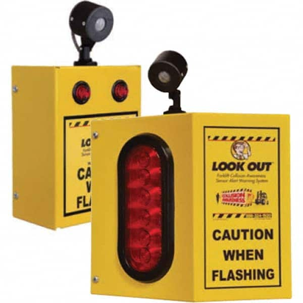 TAPCO - Auxiliary Lights Type: Forklift Warning Light Voltage: 110 VAC to 24VDC - Makers Industrial Supply