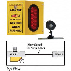 TAPCO - Auxiliary Lights Type: Forklift Warning Light Voltage: 110 VAC to 24VDC - Makers Industrial Supply