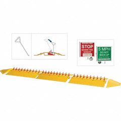 TAPCO - Speed Bumps, Parking Curbs & Accessories Type: Traffic Spikes Length (Inch): 31 - Makers Industrial Supply