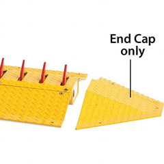 TAPCO - Speed Bumps, Parking Curbs & Accessories Type: End Cap Length (Inch): 31 - Makers Industrial Supply