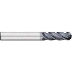 Titan USA - Ball End Mills; Mill Diameter (Inch): 5/16 ; Mill Diameter (Decimal Inch): 0.3125 ; Number of Flutes: 4 ; Length of Cut (Inch): 1-1/8 ; Length of Cut (Decimal Inch): 1.1250 ; Material: Solid Carbide - Exact Industrial Supply