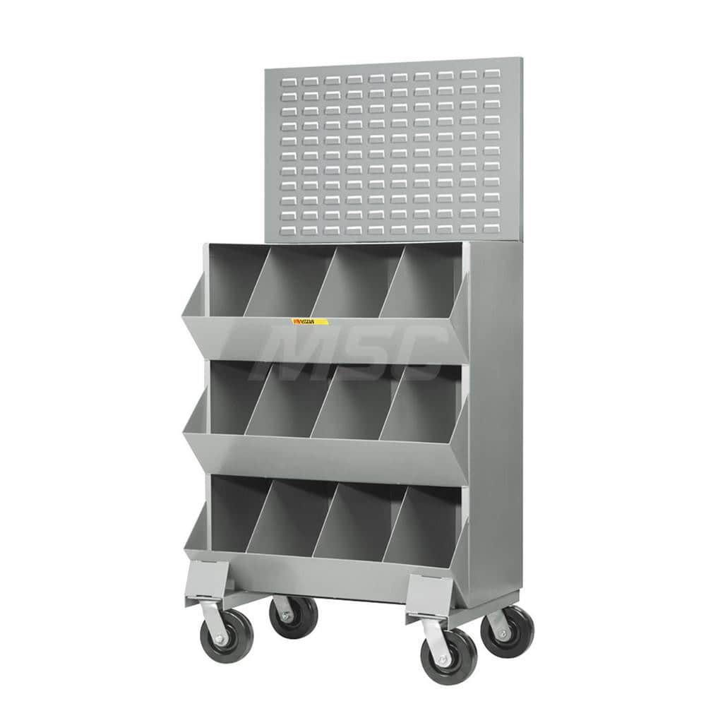 Bin Shelving; Bin Shelving Type: Bin Storage Cabinet; Shelf Construction: Solid; Shelf Type: Fixed; Shelf Capacity: 0; Assembled: Yes; Shelf Material: Steel; Shelf Color: Gray; Load Capacity (Lb. - 3 Decimals): 2404; Overall Depth (Inch): 20; Overall Widt