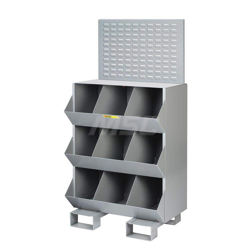 Bin Shelving; Bin Shelving Type: Bin Storage Cabinet; Shelf Construction: Solid; Shelf Type: Fixed; Shelf Capacity: 0; Assembled: Yes; Shelf Material: Steel; Shelf Color: Gray; Load Capacity (Lb. - 3 Decimals): 2403; Overall Depth (Inch): 20; Overall Widt