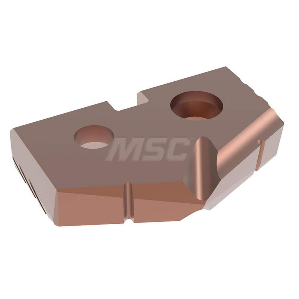 Spade Drill Insert: 0.7559″ Dia, Solid Carbide, 132 ° Point AM460 Finish, Series 1