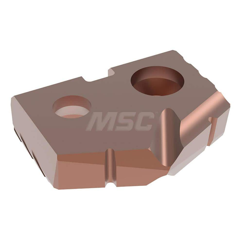 Spade Drill Insert: 0.5551″ Dia, Solid Carbide, 132 ° Point AM460 Finish, Series 0