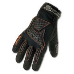 9015F M BLK GLOVES W/DORSAL - Makers Industrial Supply