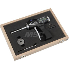 Electronic Bore Gages; Maximum Measurement: 0.38; Minimum Measurement (Decimal Inch): 0; Accuracy: 0.00015″; Pistol Grip: Yes; Gage Depth (Inch): 2.280″; Material: Hardened Steel; Batteries Included: Yes; Number Of Batteries: 1; Battery Size: 3V; Battery