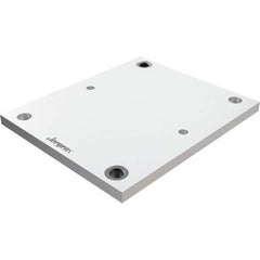 Fixture Plates; Overall Width (mm): 300; Overall Height: 20 mm; Overall Length (mm): 350.00; Plate Thickness (Decimal Inch): 20.0000; Material: Cast Aluminum; Number Of T-slots: 0; Centerpoint To End: 150.00; Parallel Tolerance: 0.01 in; Overall Height (D