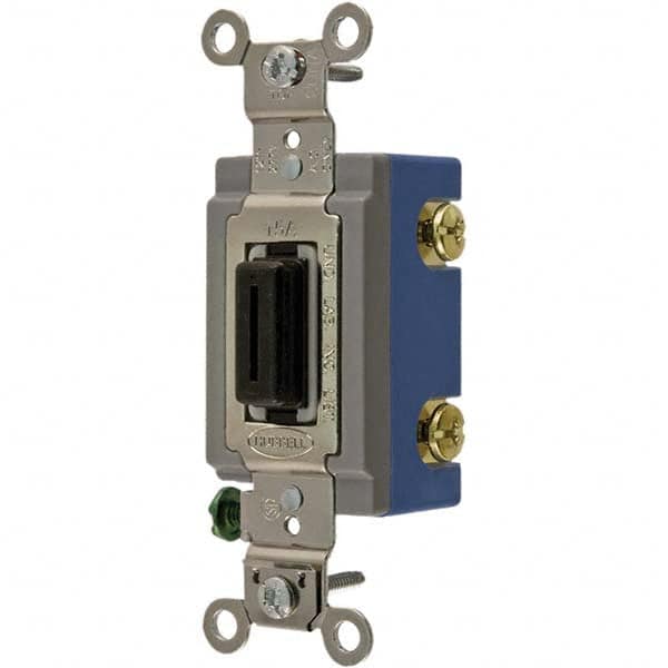 Hubbell Wiring Device-Kellems - Key Switches Switch Type: 6 Tumbler Switch Sequence: On-Off - Makers Industrial Supply