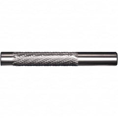 Precision Twist Drill - 3/16" Cut Diam, 3/16" Shank Diam, Carbide Double Cut Cylinder Burr with Pilot - Makers Industrial Supply