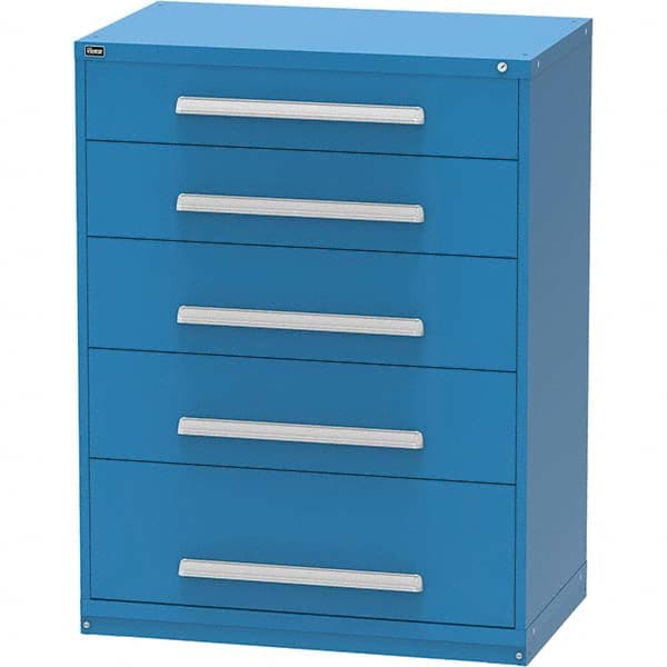 Modular Steel Storage Cabinet: 45″ Wide, 27.7969″ Deep, 59″ High 440 lb Capacity, 5 Drawer