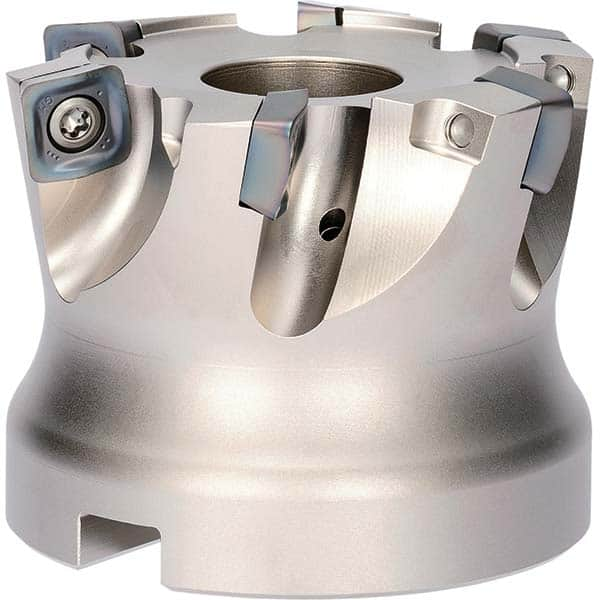 Kyocera - Indexable High-Feed Face Mills Cutting Diameter (Inch): 1.095 Cutting Diameter (mm): 27.29 - Makers Industrial Supply