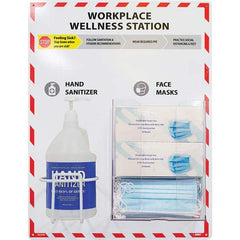 NMC - PPE Dispensers Type: Wellness Station Mount: Table/Wall - Makers Industrial Supply