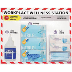 NMC - PPE Dispensers Type: Wellness Station Mount: Table/Wall - Makers Industrial Supply