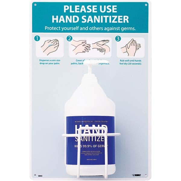 PPE Dispensers; Type: Hand Sanitater Dispenser Station; Mount: Table/Wall; Height (Inch): 12; 12 in; Width (Inch): 18; Width (Decimal Inch): 18 in; Overall Height: 12 in