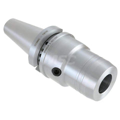 Hydraulic Tool Chuck: Taper Shank 50 mm Nose Dia, Through Coolant